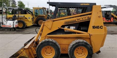 case 1845c skid steer problems